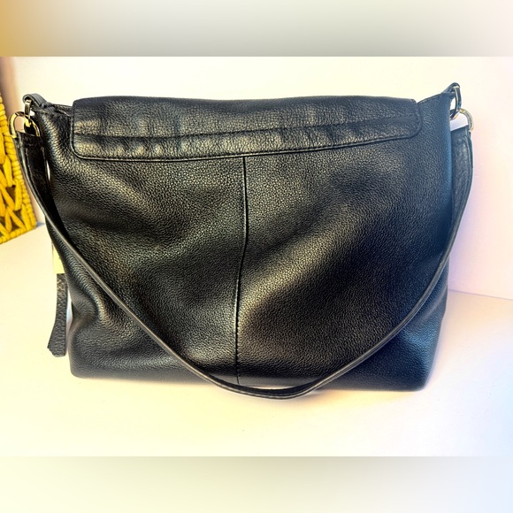 Kate Spade New York Black Pebbled Soft Leather Satchel Crossbody Bag Purse - Picture 11 of 11